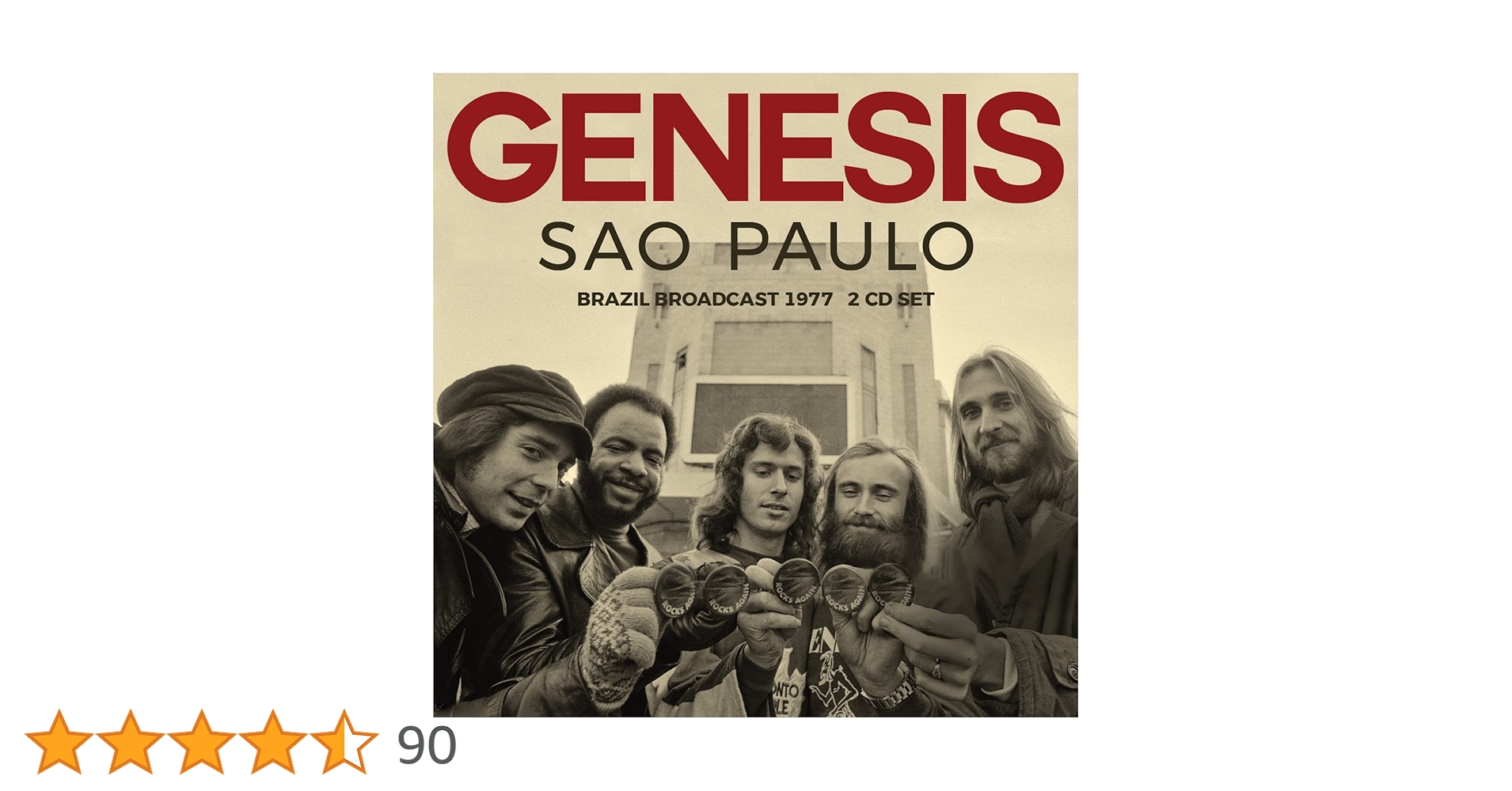 Sao Paulo (2Cd) by Genesis: Amazon.co.uk: CDs & Vinyl