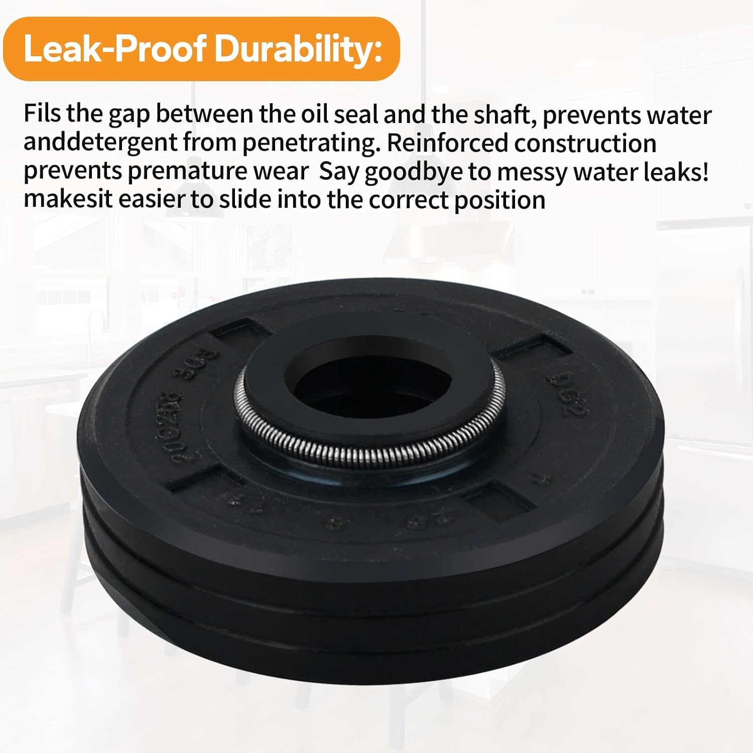 DD62-00053A Dish Washer Motor Seal for Samsung Dishwasher Door Seal,Dishwasher Motor for Samsung, Compatible with samsung OEM Replacement Parts,Models Replace 2077498