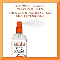 Vista 4 de Cantu Protective Styles by Angela - Ambientador para el cabello con desodorantes, 4 onzas