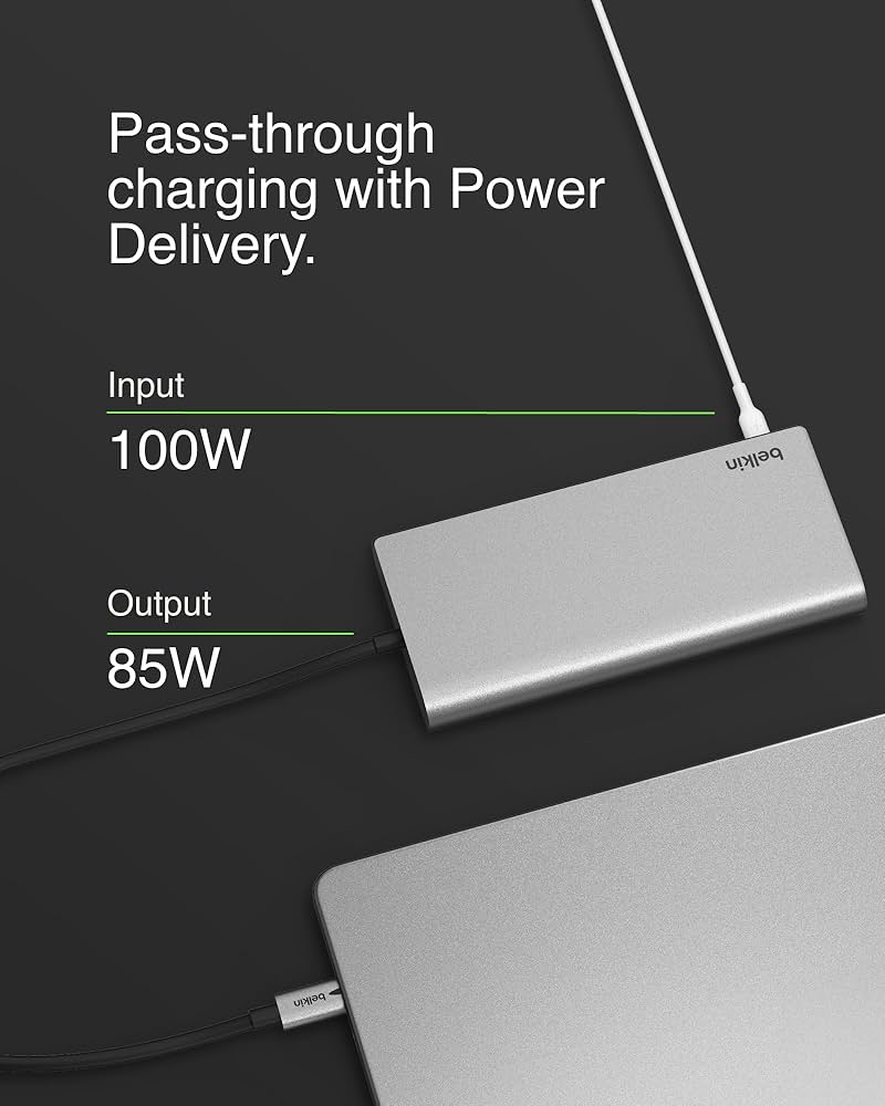 Belkin USB-C 8-in1 Dual Display Core Hub