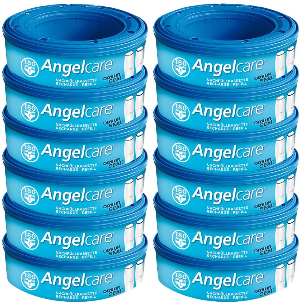 Angelcare Windeleimer Nachfüllpack Plus 12er Pack