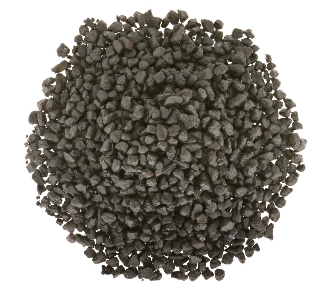 Dehner - Ghiaia per Acquario, granulometria 2-4 mm, 5 kg, Colore Nero (Etichetta in Lingua Italiana Non Garantita)