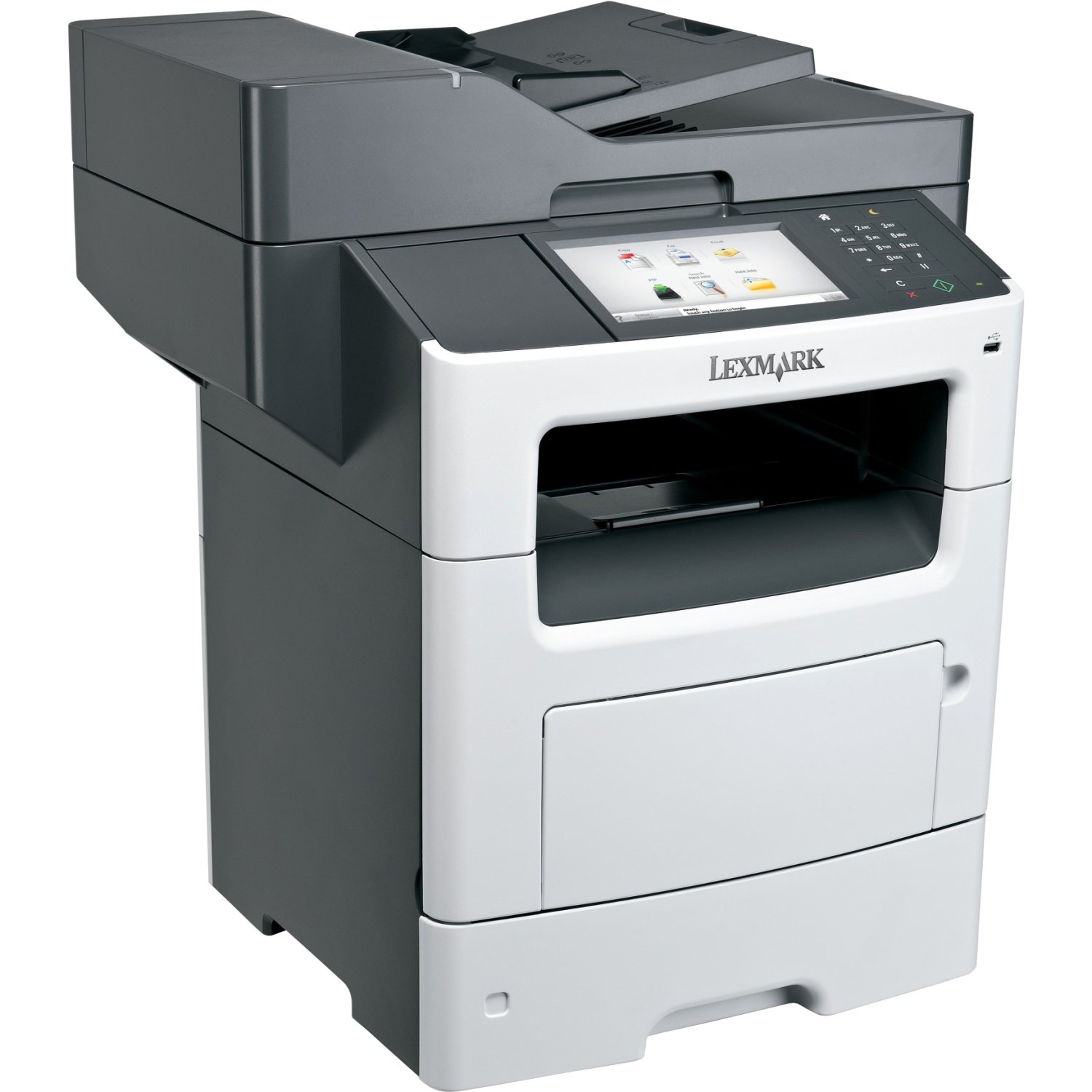 LEXMARK INTERNATIONAL MX611dhe Multifunction Laser Printer, Copy