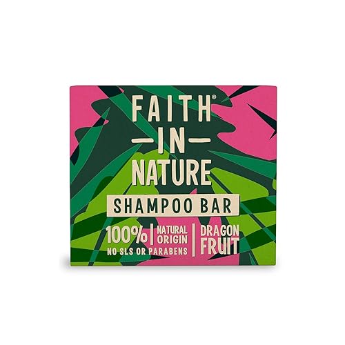 Faith in Nature Barra de champú natural de fruta del dragón 3.00 oz
