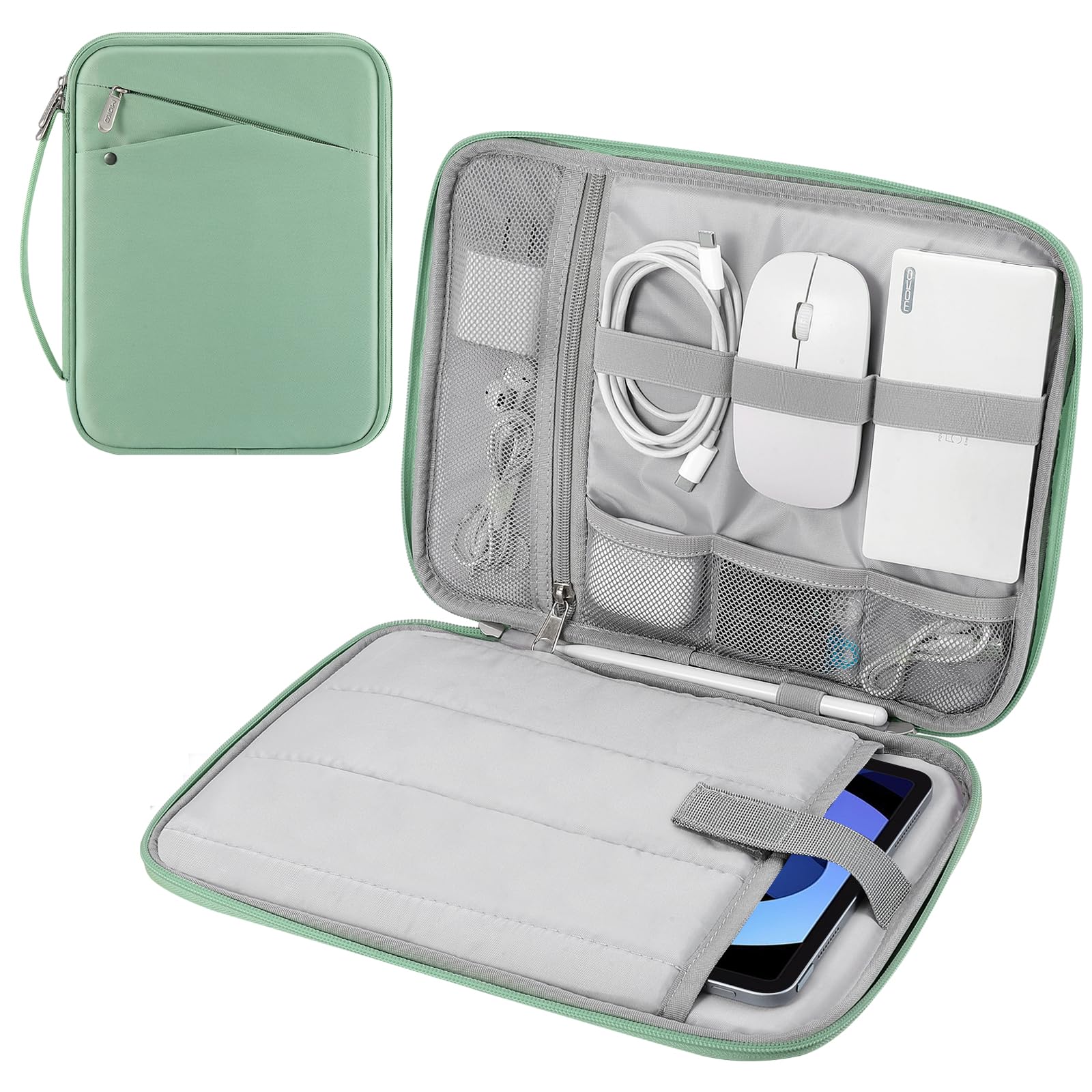 MoKo 9-11 Inch Tablet Sleeve Carry Case Padded Protective Bag with Handle