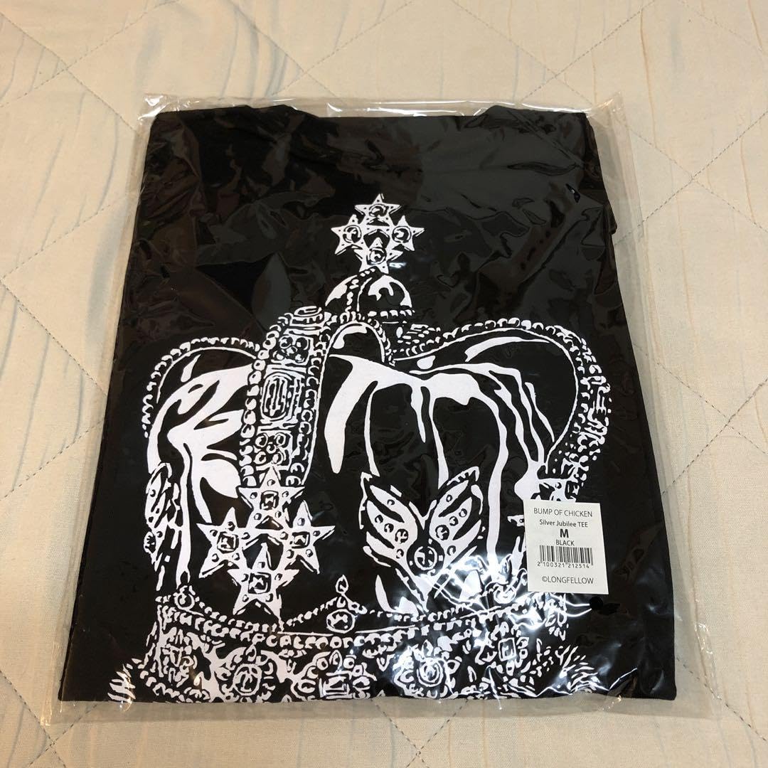 Amazon.co.jp: BUMP OF CHICKEN☆SJ25周年Tシャツ黒(M