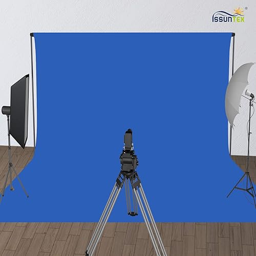 Miniatura 10 de Issuntex Fondo de muselina, telón de fondo para fotografía, pantalla plegable de alta densidad para fotografía de vídeo y televisión