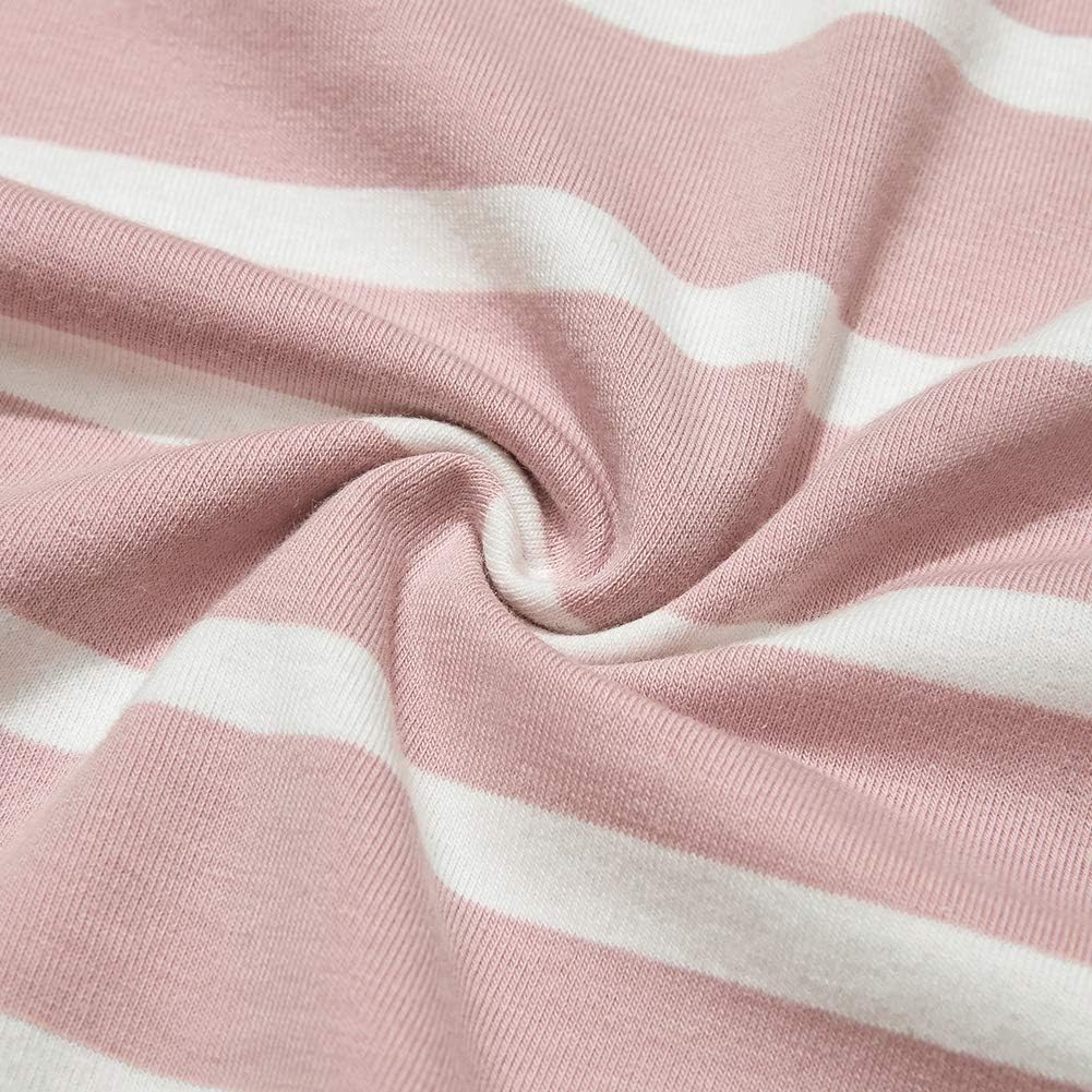 BBHoping Women’s Casual Striped Maternity Dress Short&3/4 Sleeve Knee Length Pregnancy Clothes for Baby Shower at  Women’s Clothing store