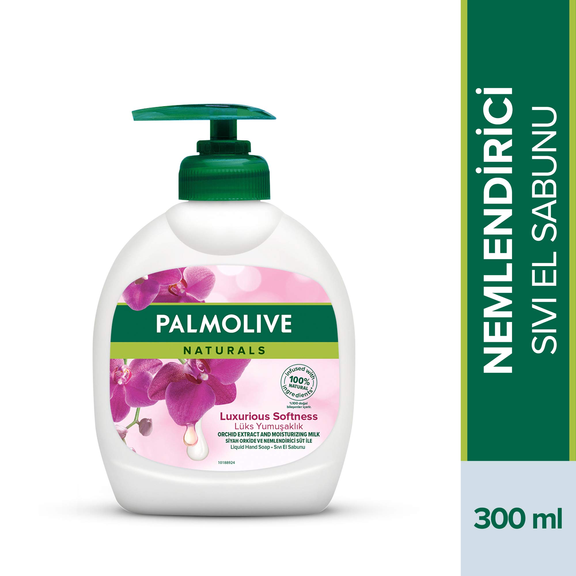 Palmolive Naturals Siyah Orkide İpeksi Yumuşaklık Nemlendirici Sıvı El Sabunu (300 ml) 2li paket