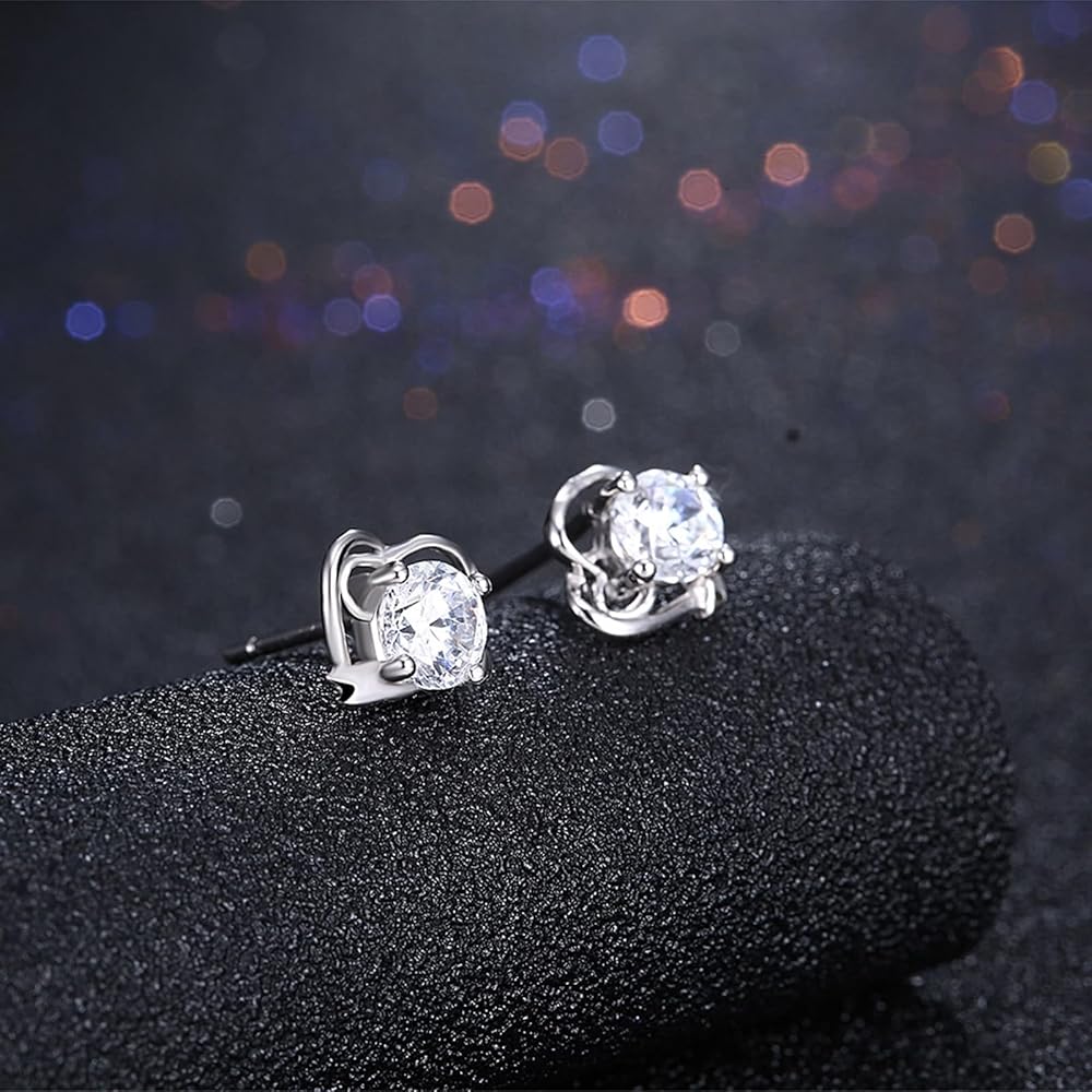 Amazon.com: 925 Sterling Silver Stud Earrings for Women