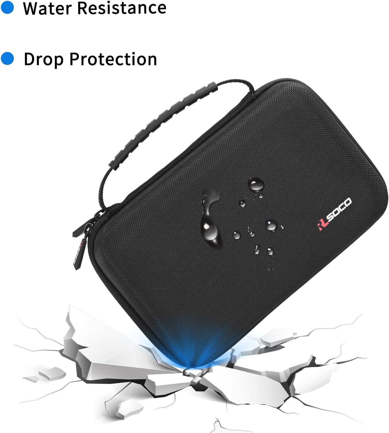 RLSOCO Hard Case for Apple 2024 Mac mini Desktop Computer with M4 Pro chip/M4 chip | Compact Design with YKK Zipper & Scratch Protection (Case Only)