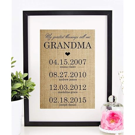 My Greatest Blessings Call Me Grandma - Personalized Gift