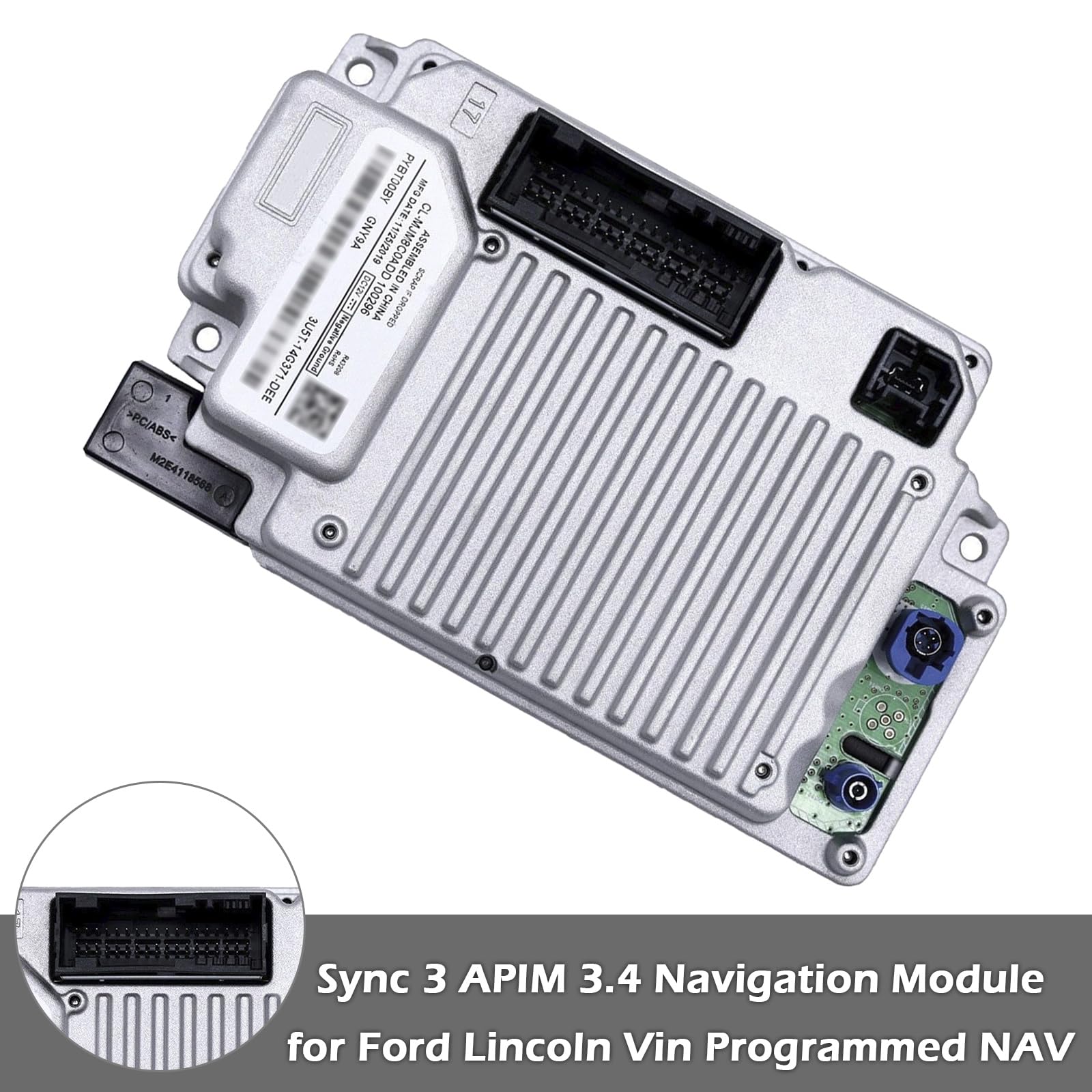 SYNC 3 APIM 3.4 Navigation Module Adatto per Ford Lincoln Vin Programmed NAV