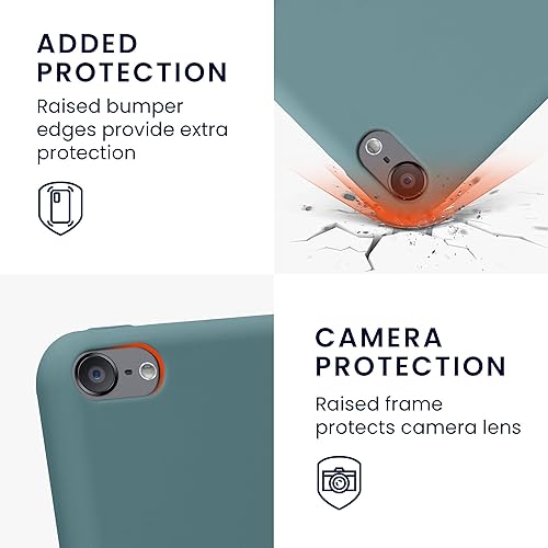 Miniatura 3 de kwmobile Funda de silicona TPU compatible con Apple iPod Touch 6G  7G (6 y 7 generación) - Funda protectora suave y flexible - Arctic Night