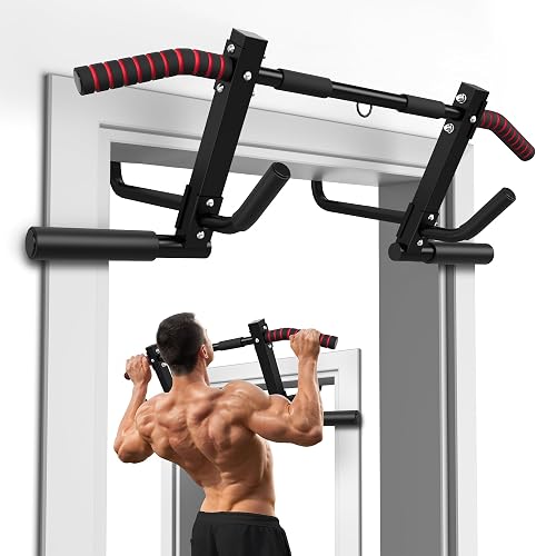 Barre de traction à fixer dans l'encadrement de porte ONETWOFIT