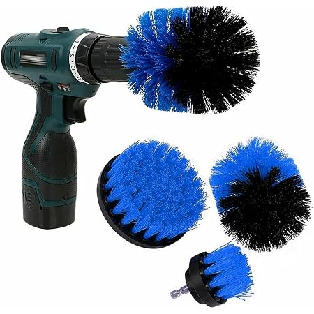 Turbo Scrub Kit of 3 Scrubbing Brushes 