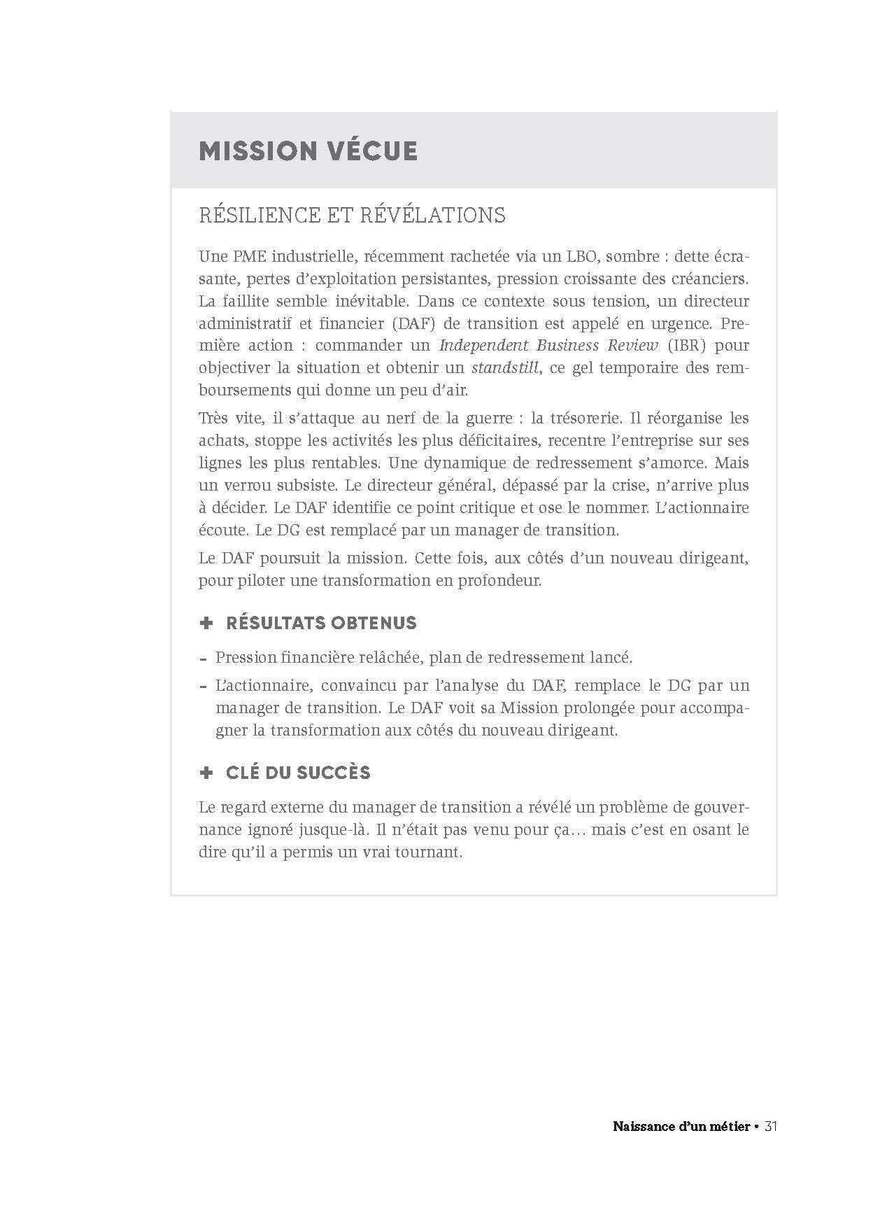 Managers de transition: Transformer l'urgence en opportunité de croissance