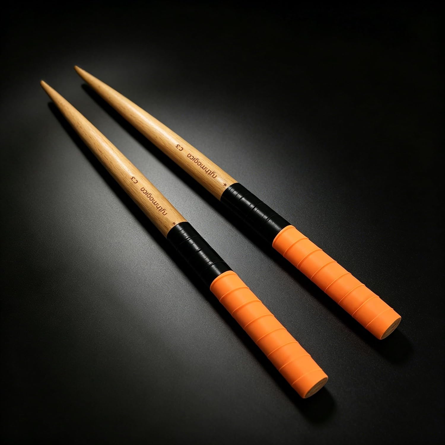 rythmagica Drumsticks for Taiko No Tatsujin Drum Controller TDC10/TDC17 - pre-wrapped, premium hardwood - 1 pair (C3) image 2