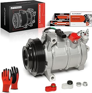 A-Premium Air Conditioner AC Compressor with Clutch Compatible with Dodge Durango 2011-2024, 5.7L 6.2L 6.4L
