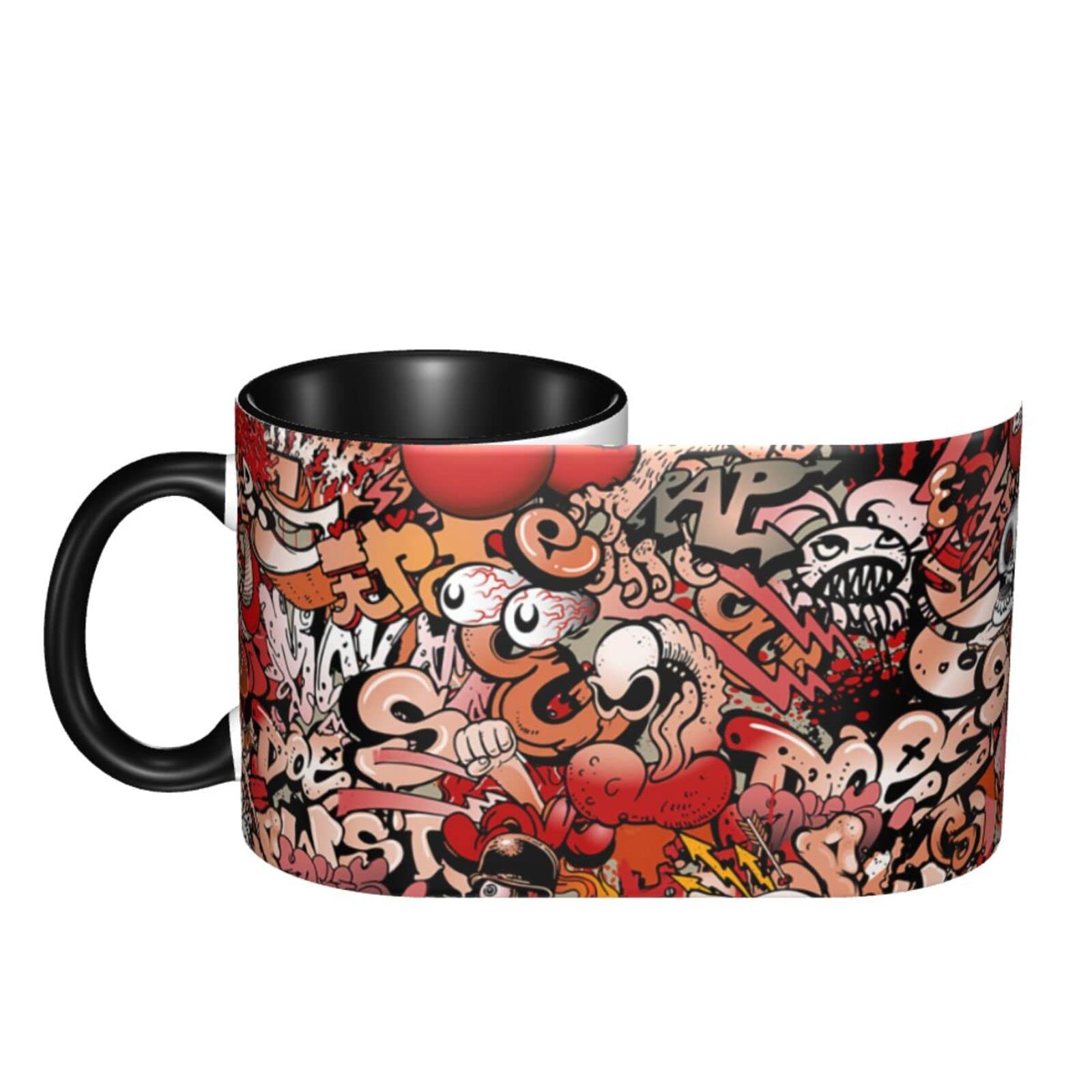 graffiti QP マグカップ Amazon.co.jp: マグカップ カラフルな絵画 アートグラフィティ