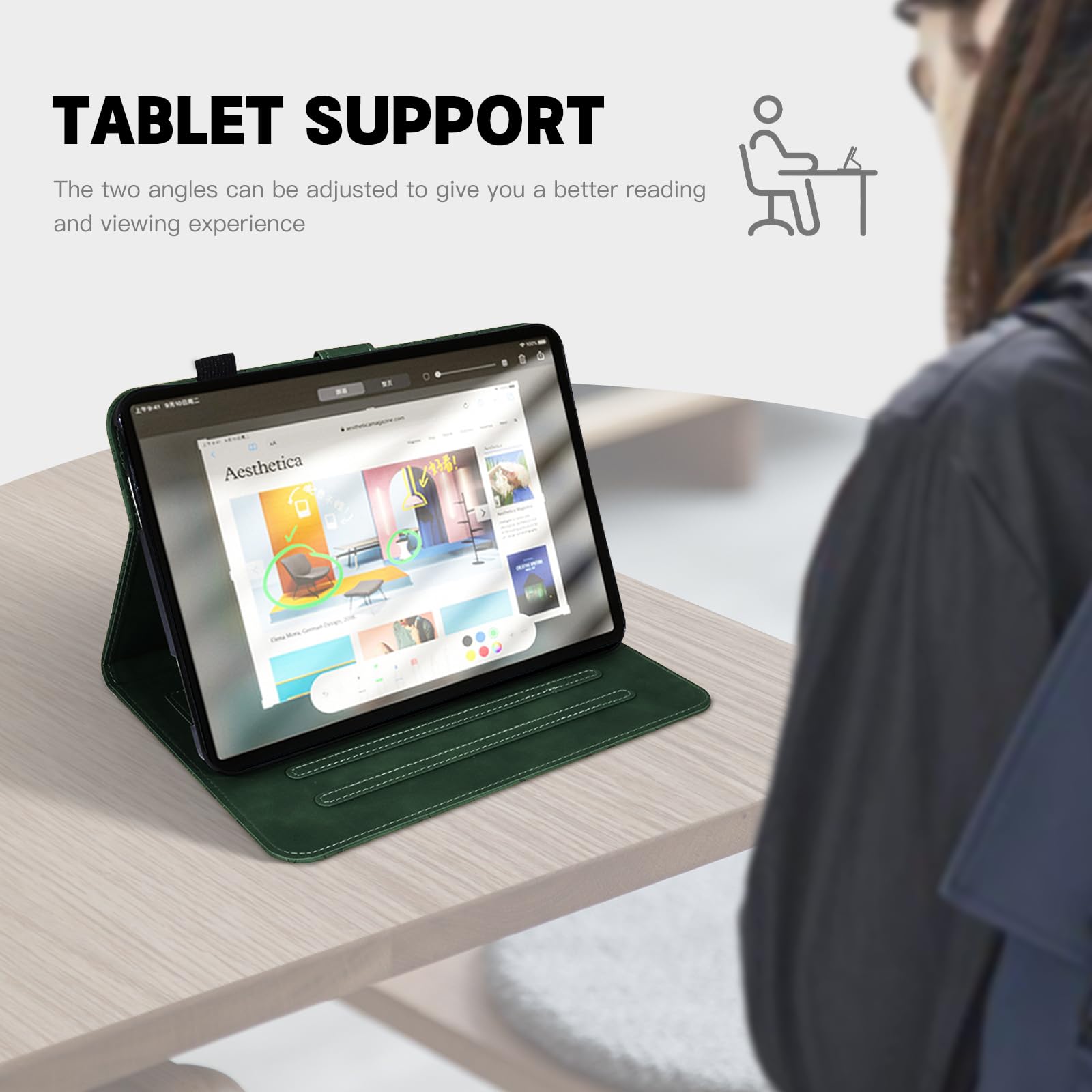 vxxliaxs Case for iPad mini 7 (A17 Pro) 2024/iPad Mini 6 2021 8.3