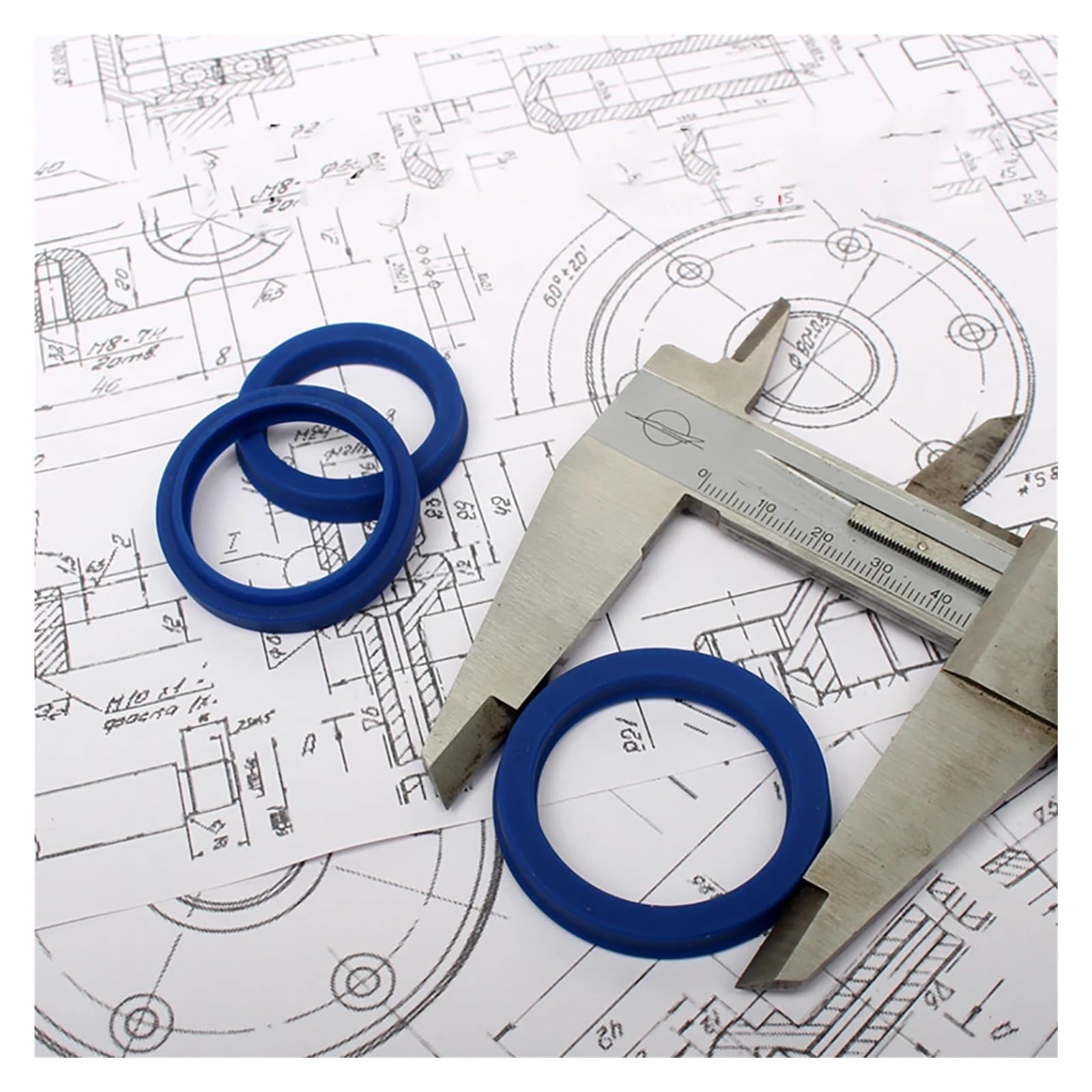 ID 6-12mm Polyurethan Hydraulikzylinder Öldichtring UN/UHS/U/Y Typ Wellenloch Allgemeine Dichtringdichtung(6x12x8(3pcs))