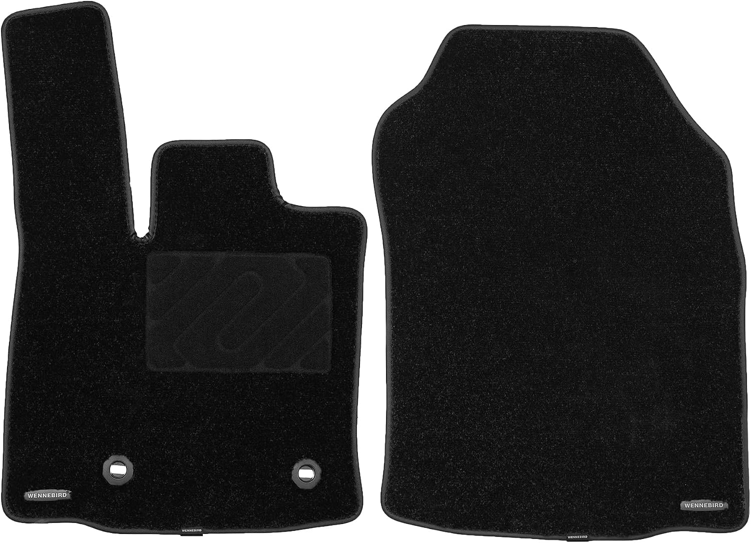 WENNEBIRD Superior Carpet Front Row Floor Mats for 2026 Toyota RAV4 (Not for 2025 & Plug-in Hybird), 0.6-Inch Ultra-Thick, Noise-Reducing, All-Weather Waterproof Anti-Slip – 2-Pc Set
