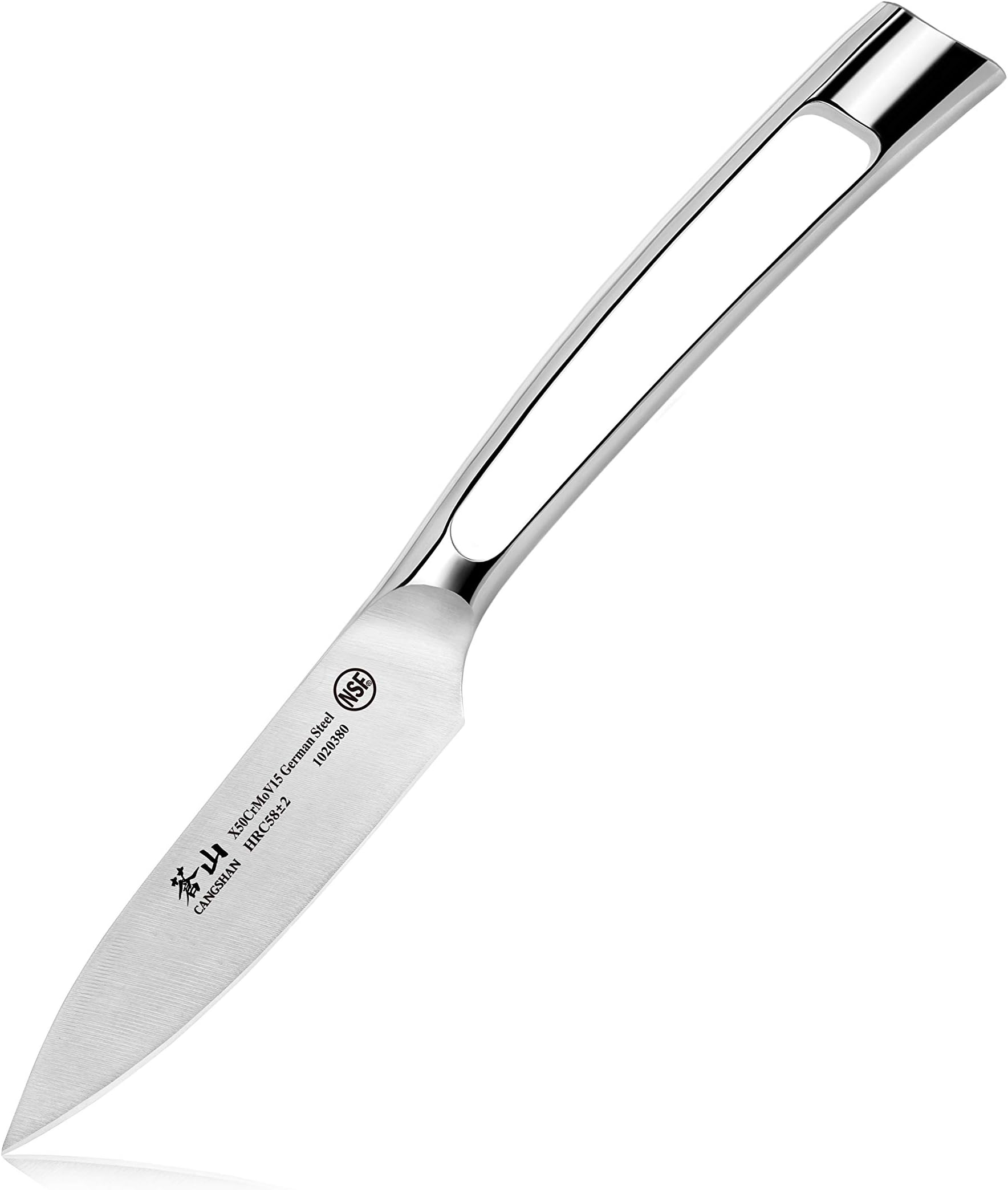 N1 Series 1020380 German Steel Forged Paring Knife, 3.5-Inch Blade