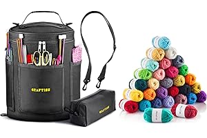 craftiss 30x20g acrylic yarn skeins 1300 yards