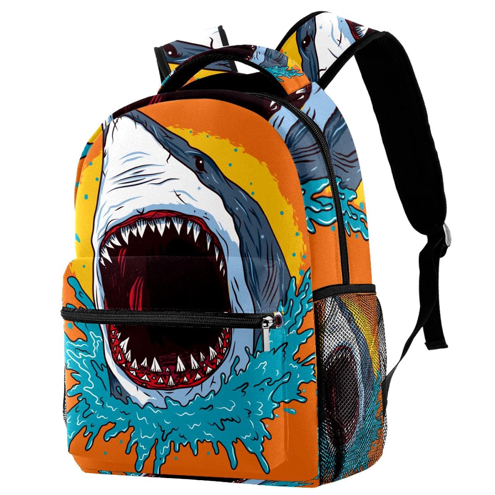 Sac à dos mouton multicolore avec compartiment PC portable et double porte-bouteille - 7