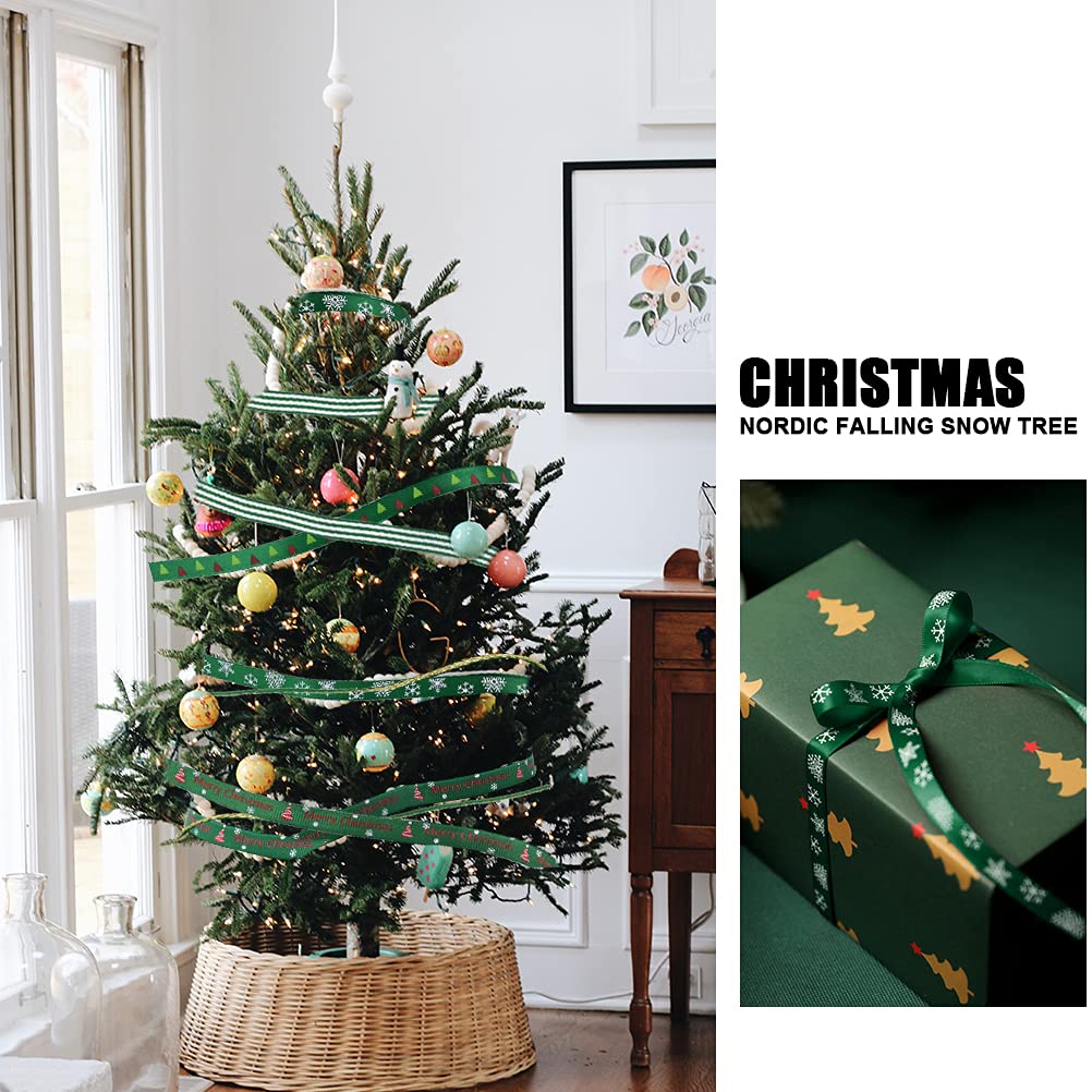 Cinta Navideña Para Manualidades, Diseño De Árbol De Navidad | Cuotas