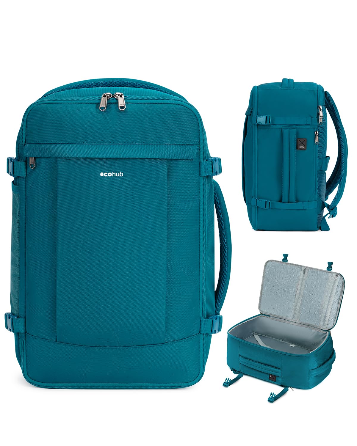 ECOHUB Mochila Viaje Cabina Avion 40x20x25