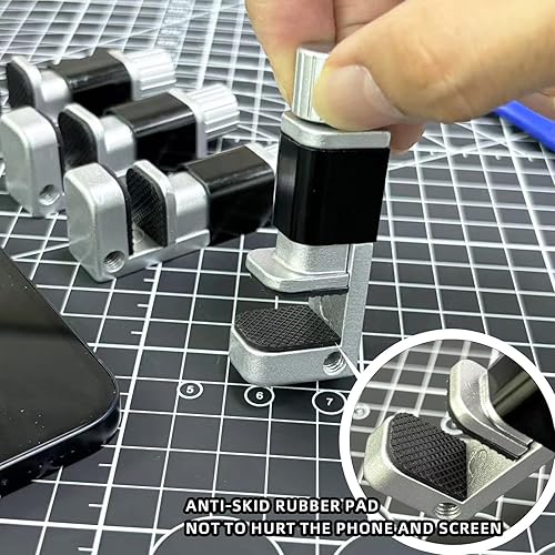 Miniatura 4 de Kaisi Herramientas de reparación de pantalla de teléfono, abrazaderas de sujeción ajustables, herramientas de clip compatibles para fijación de