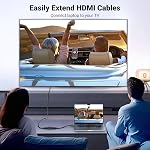 UGREEN HDMI Couple paquet de 2 4K 60Hz HDMI 2.0 Adaptateur Féminin à Féminine HDMI Connecteur 3D 4K HDMI Extender Compatible avec HDTV Commutateur Xbox One PlayStation PS4 portable PC