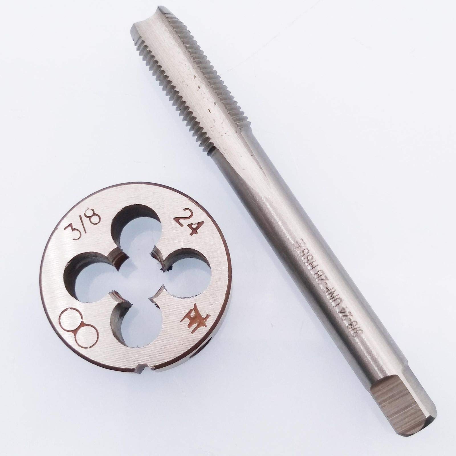 HSS 3/8-24 UNF Tap and 3/8-24 UNF Die Left Hand — Amazon image 2