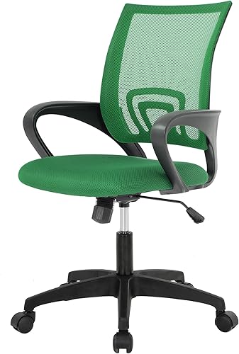 Miniatura 13 de PayLessHere Silla de oficina en casa, silla de escritorio para computadora, silla ergonómica ajustable, soporte lumbar, reposabrazos ejecutiva con