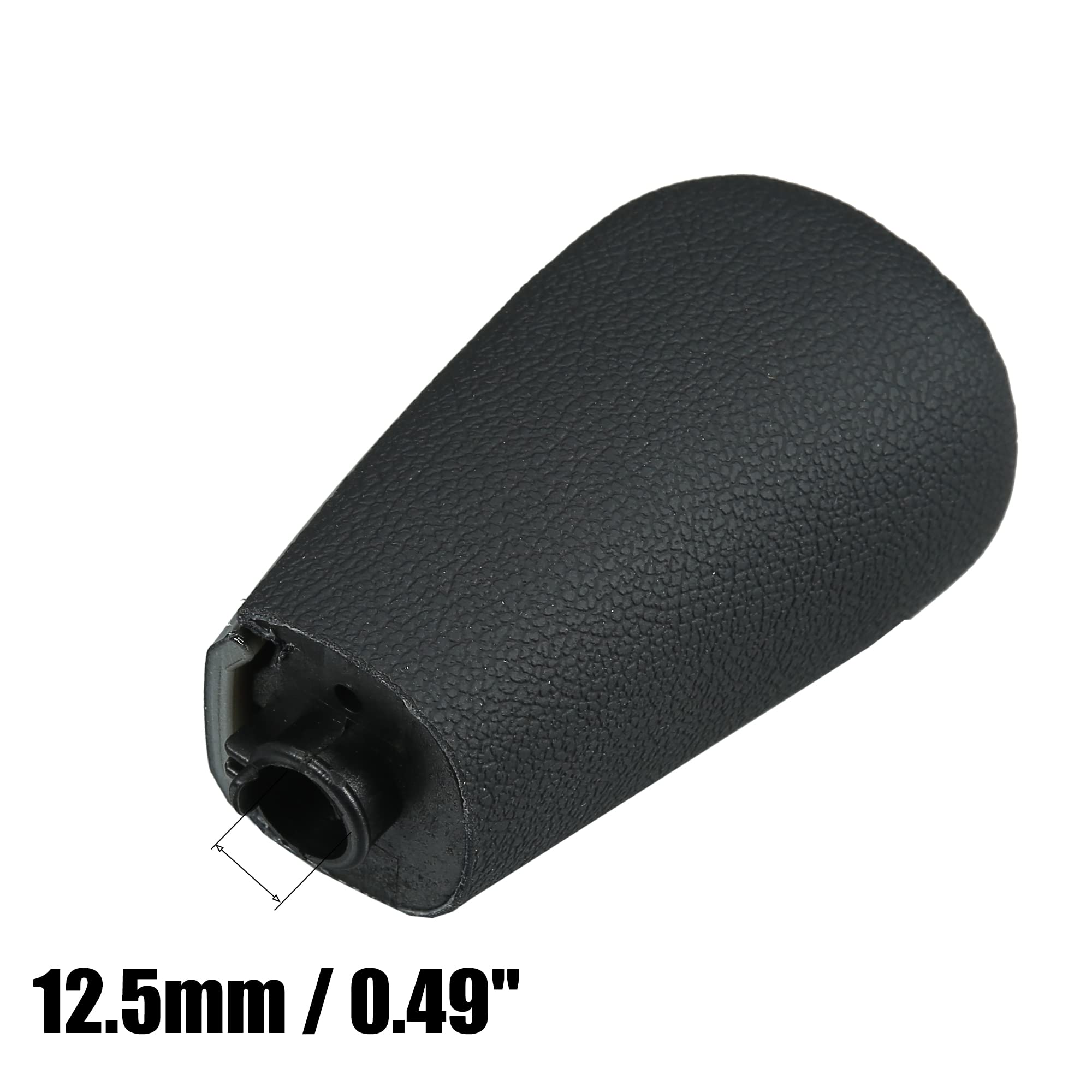 Samochodowa automatyczna gałka zmiany biegów zamiennik do Toyota Land Cruiser Prado do Lexus GX460 2010-2013 2015-2019 sztuczna skóra czarna krótka