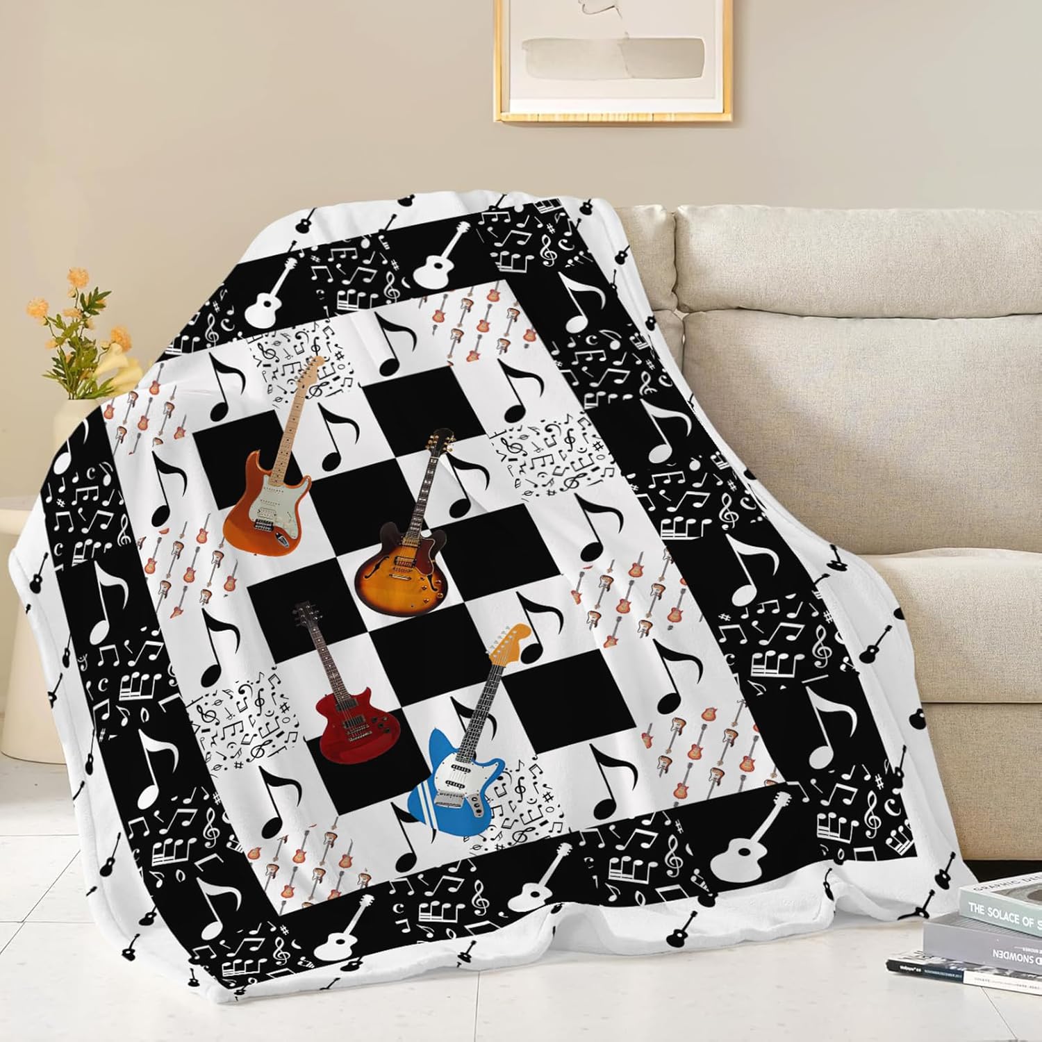 Jesus Christ Blanket Christian Religious Faith Blanket Bible Verse Healing Inspirational Prayer Catholic Gifts for Women Men Scripture Spiritual Fleece Throw Blanket Home Decor for Bed Couch 50"x60"