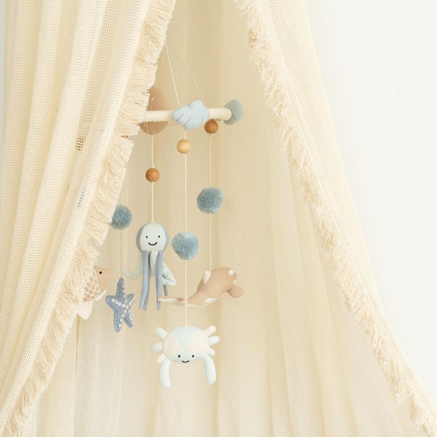 Crane Baby, Safari Nursery Decor for Boys and Girls, Ceiling Hanging, 9" x 30", Whale Nursery Decor, Ceiling Hanging Decorations