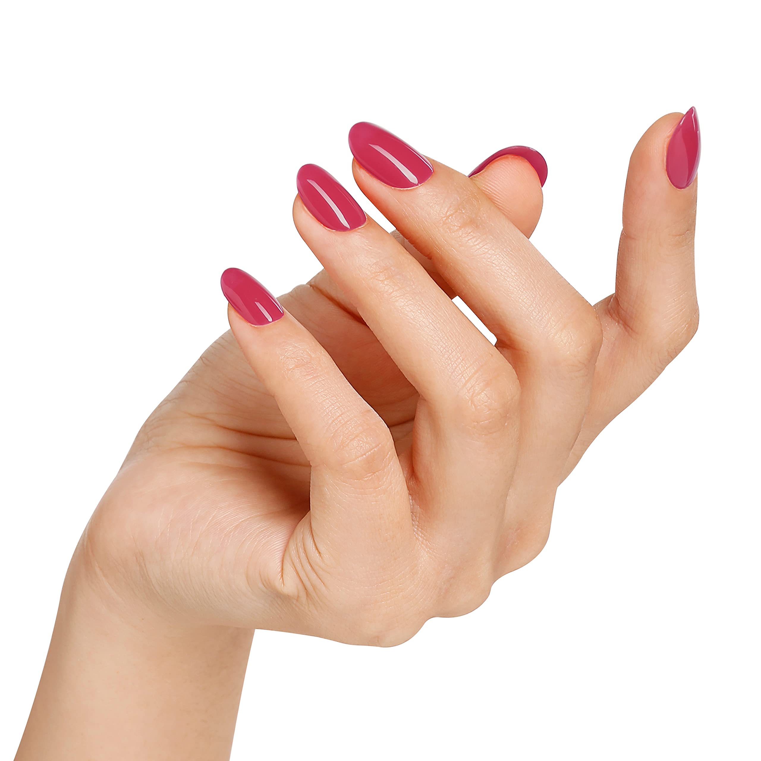 BLUESKY Gelnagellack Set | 5/6 UV Lacke zum Preis von 4/5 | Gel-Nagellack für glänzende und schöne Nägel | langer Halt von bis zu 3 Wochen (BLUESKY Ruby Red 6er Set)