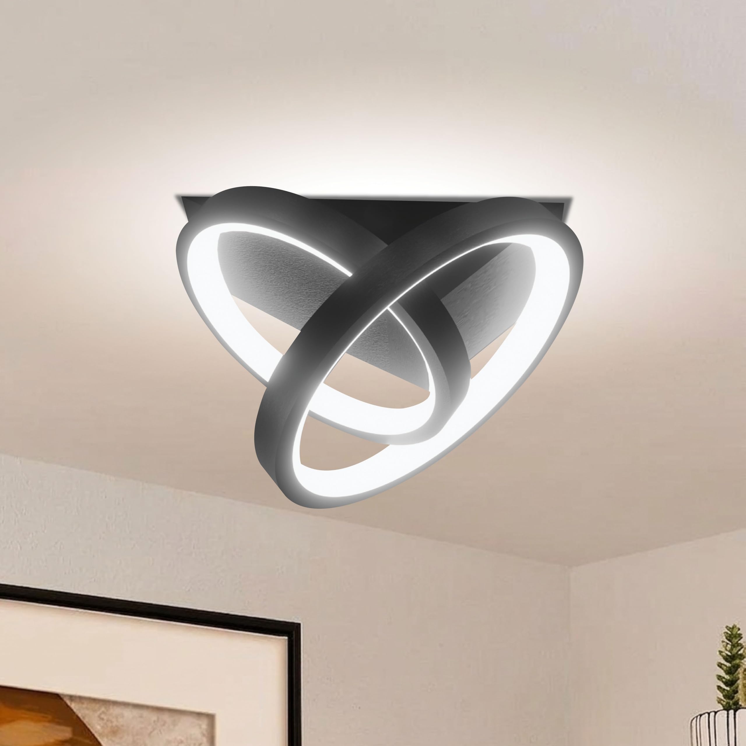 KAMEHA 50W LED Ceiling Light - 3 Color Modes -9