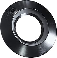 Vista 2 de NICOR Iluminación Negro Metálico para Downlight LED DCR56 de NICOR (DCR-CLR-56-TR-BK)