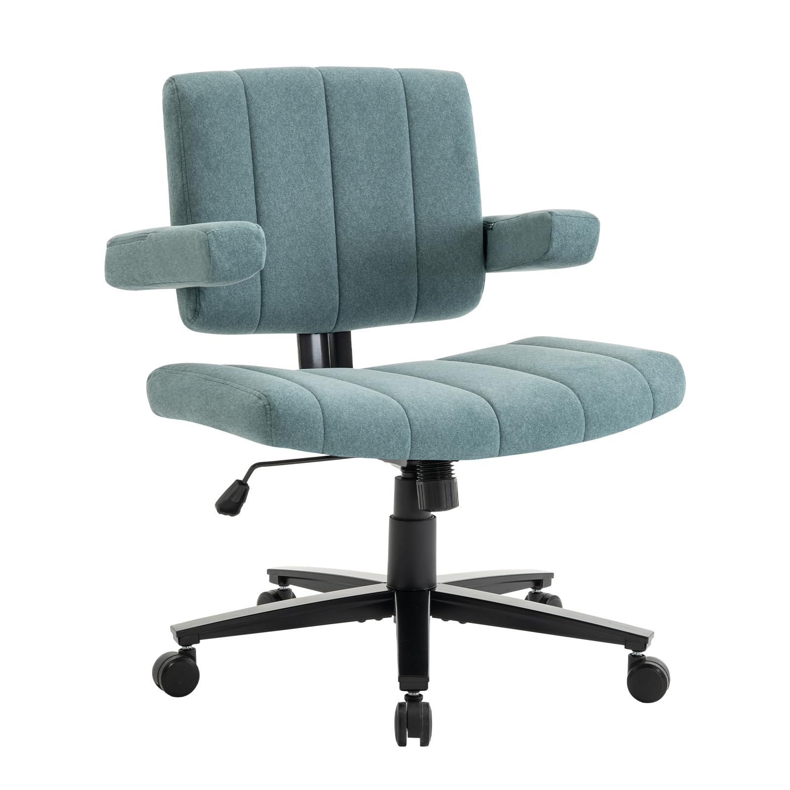 Vigosit Reposabrazos ajustable para silla de oficina (azul)