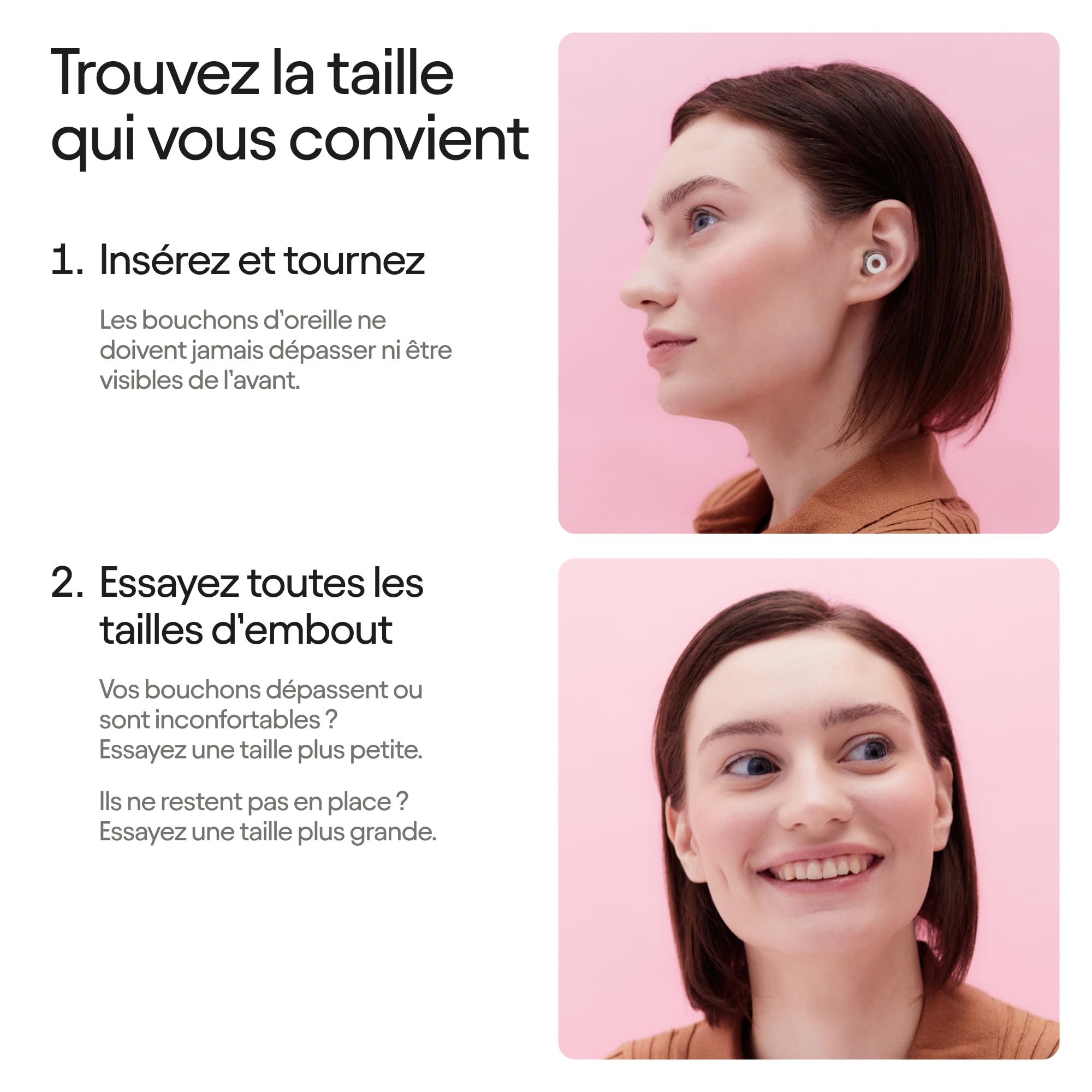 Loop Engage 2 Plus Bouchons d’oreille – Réduction du bruit 16 dB + Mute