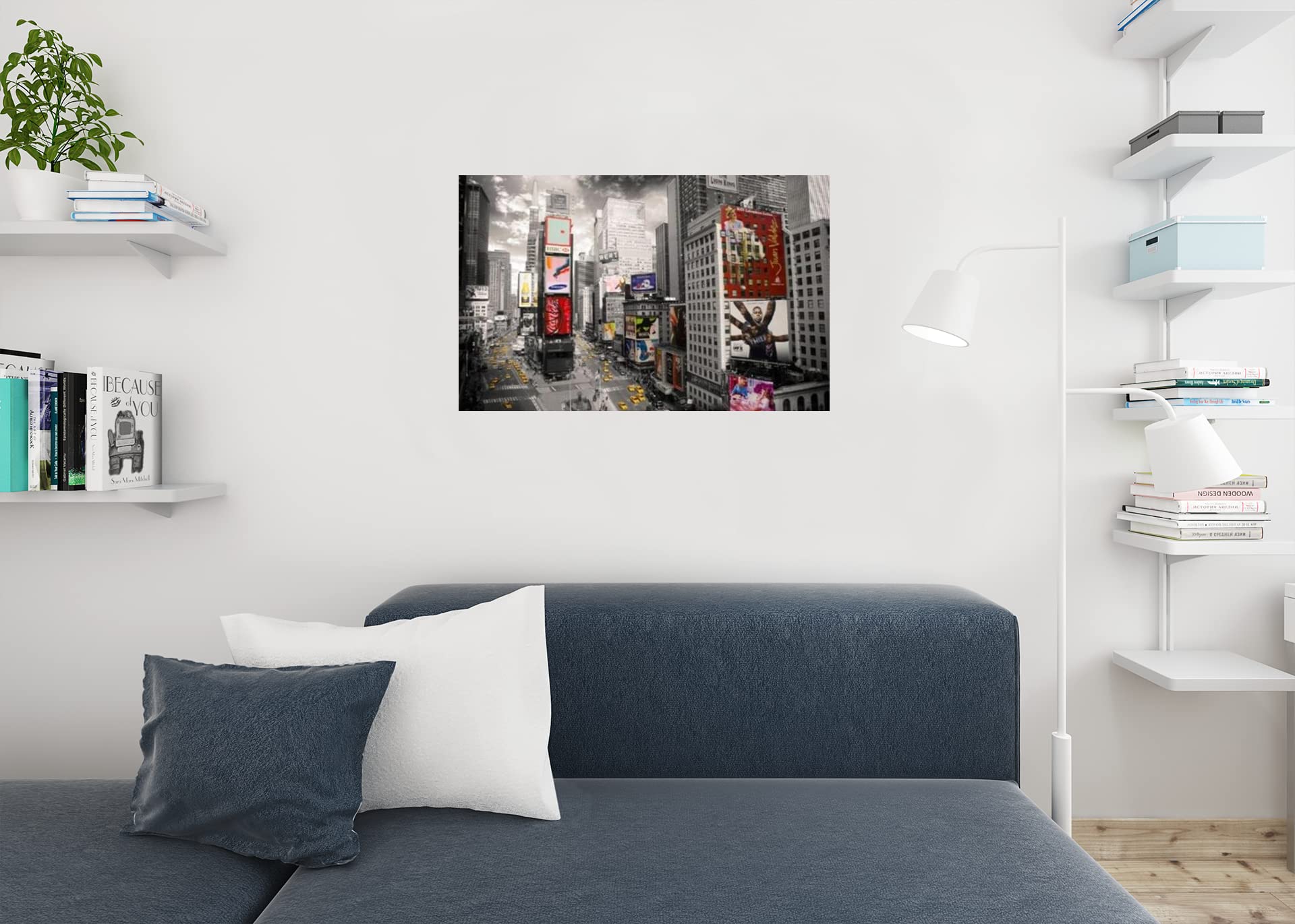 Amazon.co.jp: New York City Times Squareフォトアートプリント