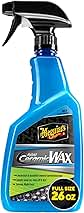 Meguiar's Hybrid Ceramic Wax, Easy-to-Use Spray Wax for Car Detailing with the Superior Protective Power of Advanced SiO2 Hybrid Barrier Technology, 26 Oz Spray Bottle
