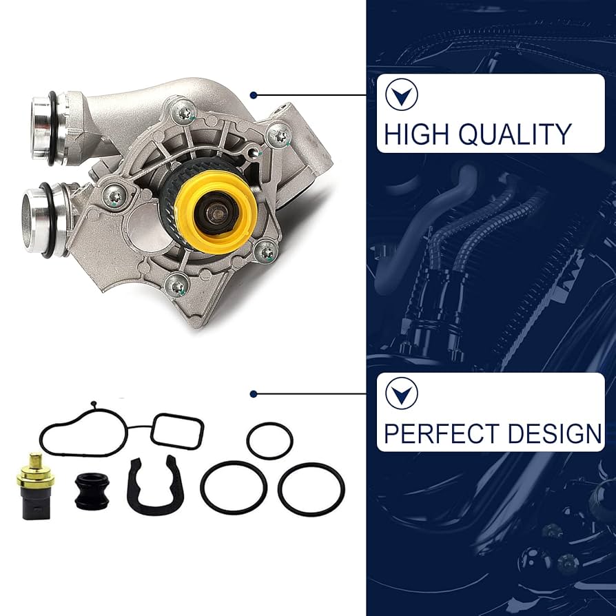 Amazon.com: Aluminum Electric Engine Water Pump Assembly