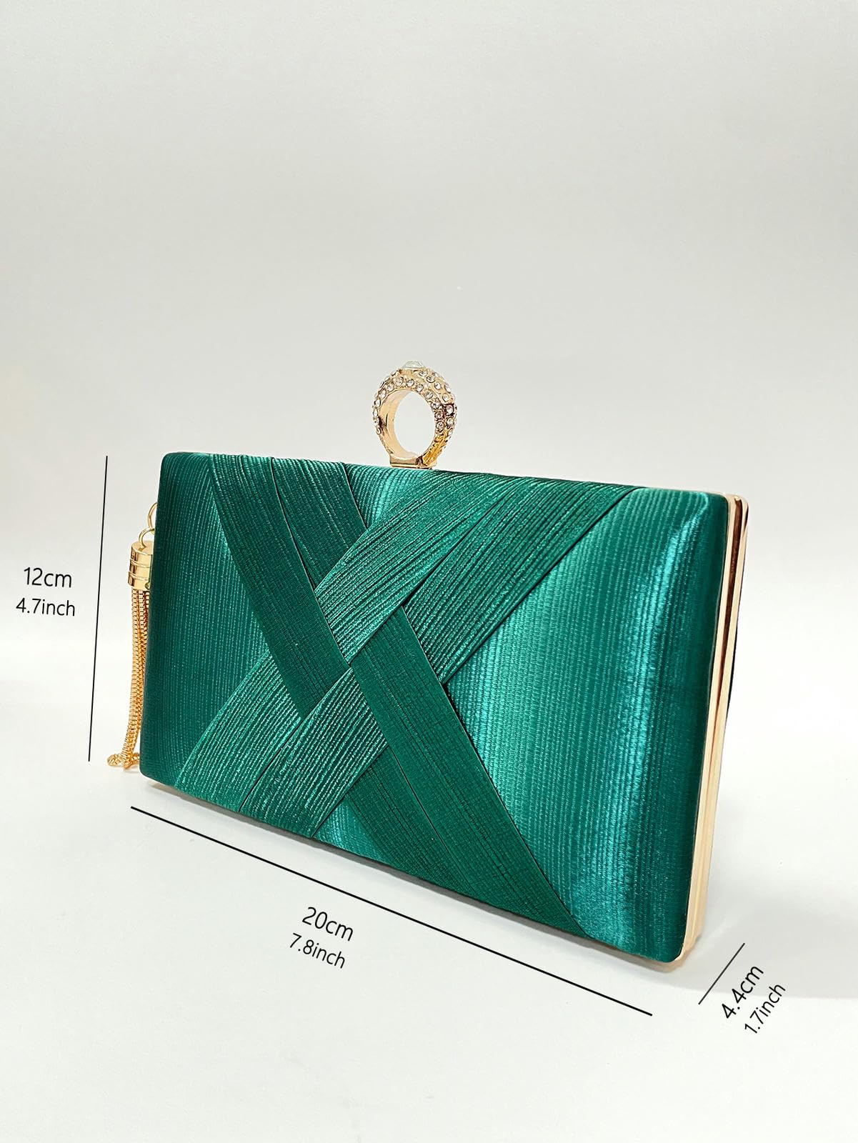 Damska torebka z uchem torebka wieczorowa torebka damska łańcuszek Crossbody Box dostawa