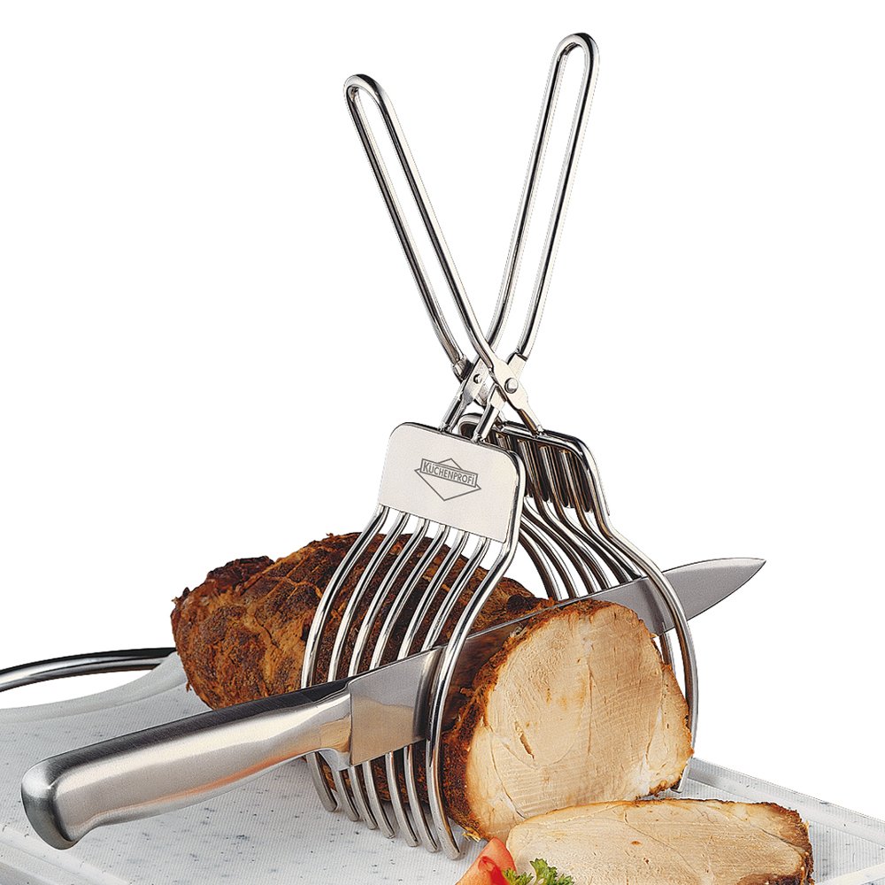 Küchenprofi - Pinza per arrosto in acciaio INOX 29 cm