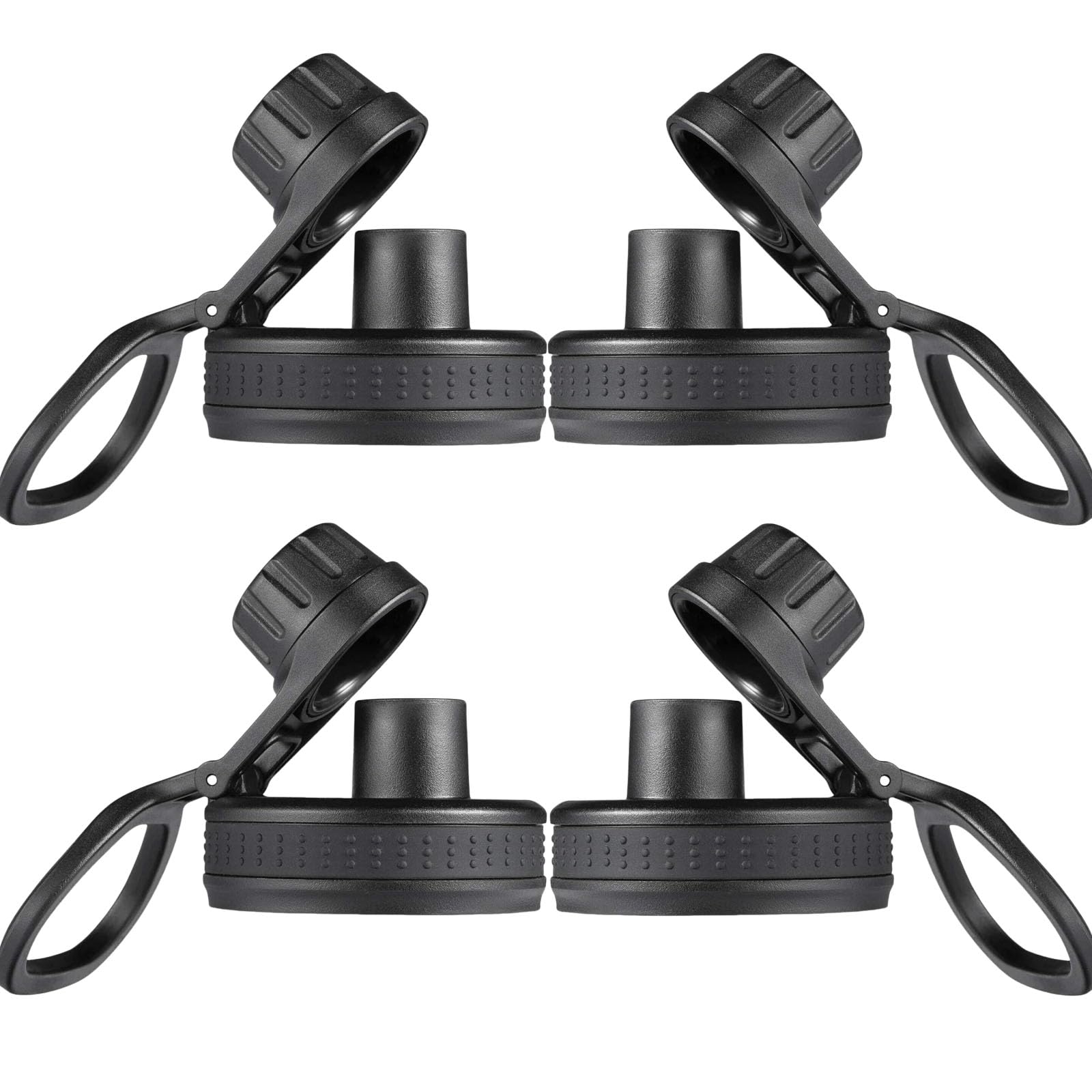 GHHQIANG 4 Pack Water Bottle Lid Replacement - Spout Lid for Tal Ranger Pro and Manna Water Bottles-Replacement Lid for 12 16 18 22 32 40 64oz 2.28"